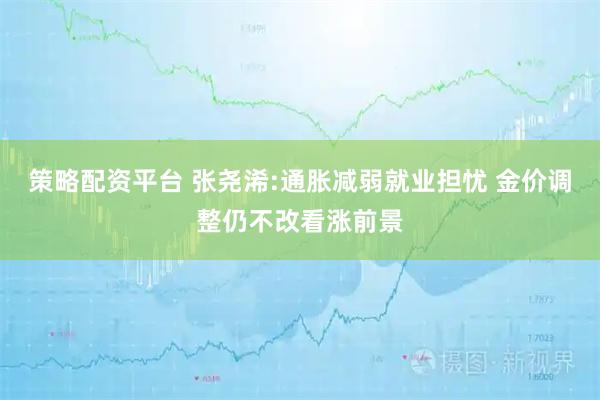 策略配资平台 张尧浠:通胀减弱就业担忧 金价调整仍不改看涨前景
