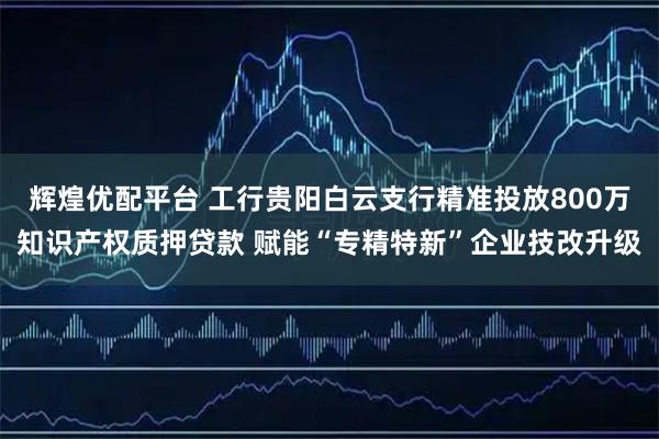 辉煌优配平台 工行贵阳白云支行精准投放800万知识产权质押贷款 赋能“专精特新”企业技改升级